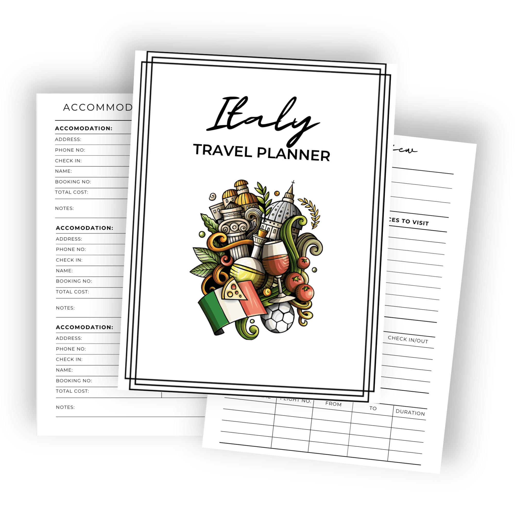 Italy Travel Planner (50% OFF)