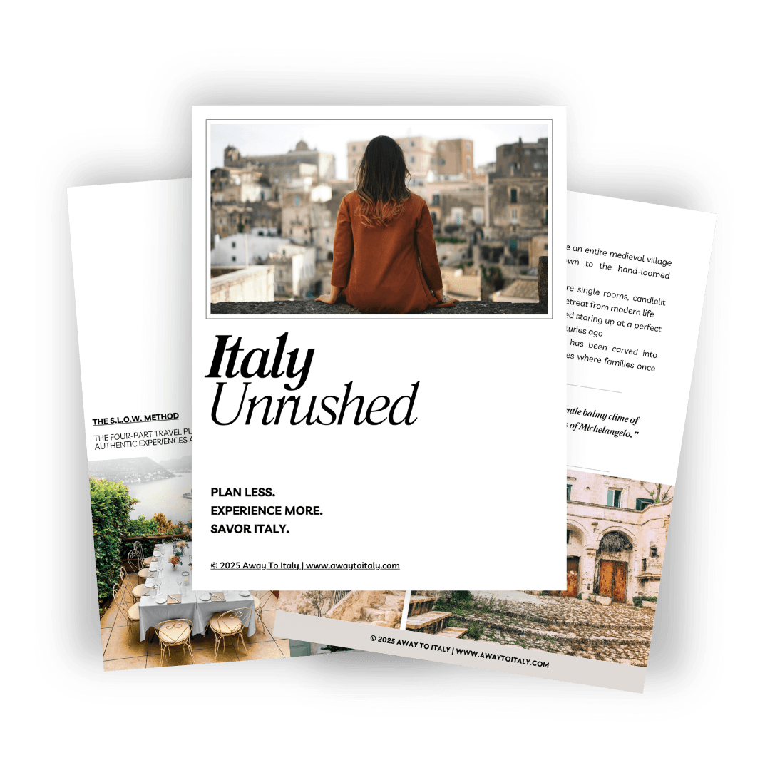Italy Unrushed