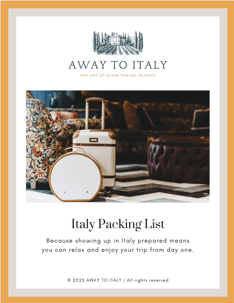 Italy Packing List (50% OFF)